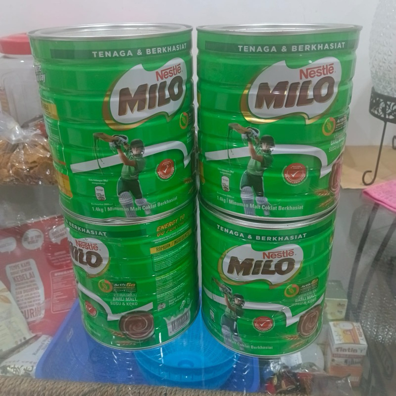 

[DEF*CT SALEE ] Milo Mly 1.4kg kaleng penyot saja
