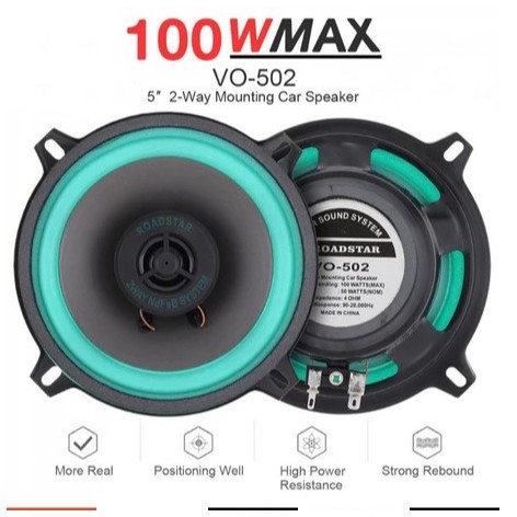 Speaker pintu mobil 5 inch subwoofer 2way 100watt / speaker pintu woofer 100watt