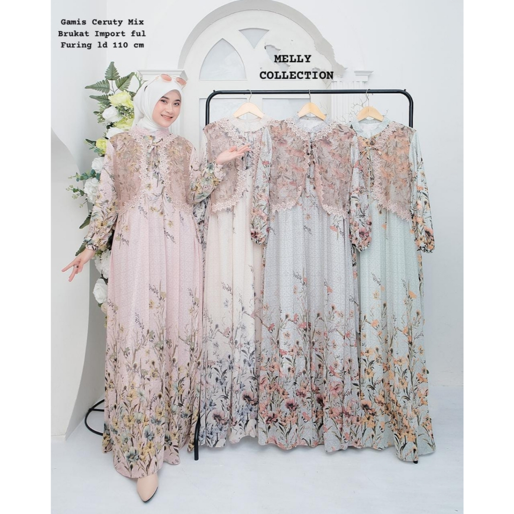 GAMIS CERUTY MAURA MAXY ROMPI BRUKAT MIX RENDA LD 110