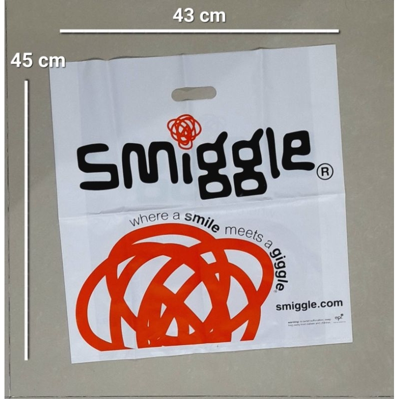 

KANTONG PLASTIK TAS PLASTIK LOGO SMIGGLEE