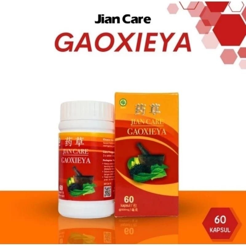 JIANCARE GAOXIEYA OBAT HERBAL ATASI DIABETES ORIGINAL BPOM