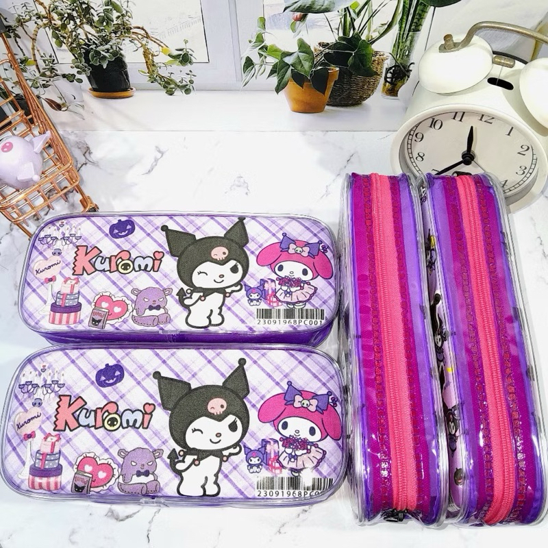 

ECER kotak pensil anak anak labubu dan kuromi