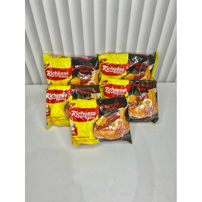 

5 Pcs Mie Kuah Richeese Level 3
