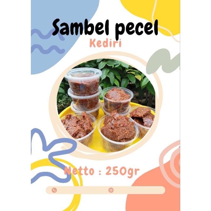 

SAMBEL PECEL sangrai PEDAS khas kediri 250gr