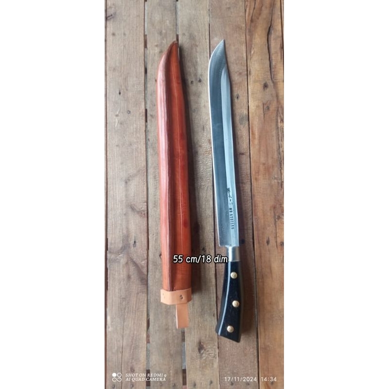 PISAU SEMBELIH, PISAU SESET KULIT ATAU DAGING, PISAU DAPUR TANPA ASAH SUPER TAJAM SIAP PAKAI