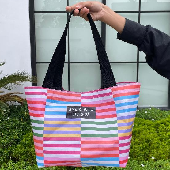 Souvenir Pernikahan Tas Belanja Shoping Bag / Souvenir Nikah Tas / Souvenir Tas Custom