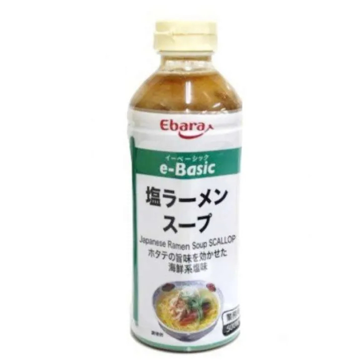 

Ebara E-Basic Shio Ramen Soup Scallop 500ml