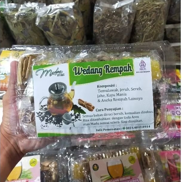 

Wedang rempah - minuman herbal tradisional - rempah original - minuman kesehatan - oleh-oleh Jogja