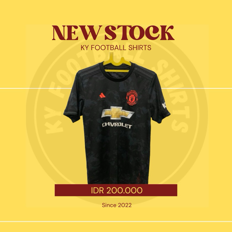 JERSEY MANCHESTER UNITED MU 2019/20 3rd THIRD ORIGINAL