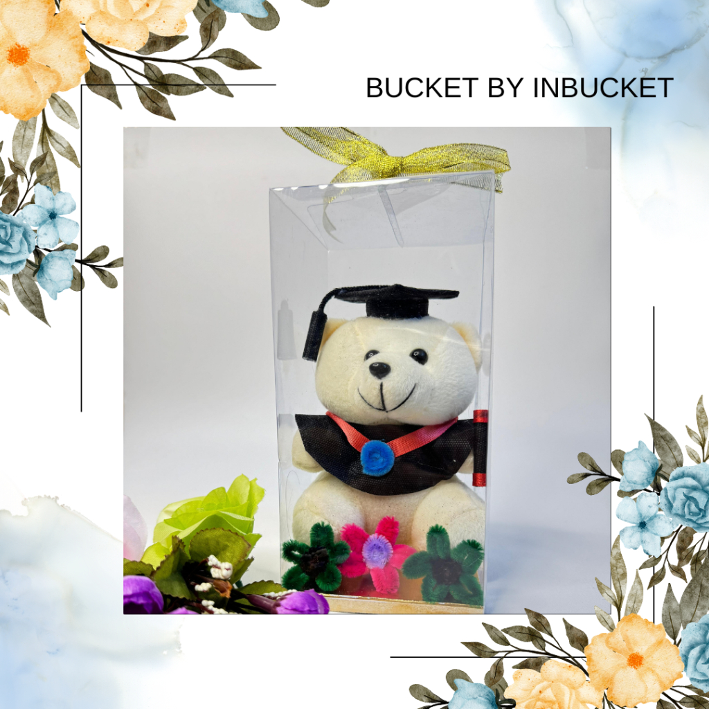 Boneka Wisuda mika Boneka souvenir wisuda mika/ teddy bear/ hadiah boneka wisuda teddy bear