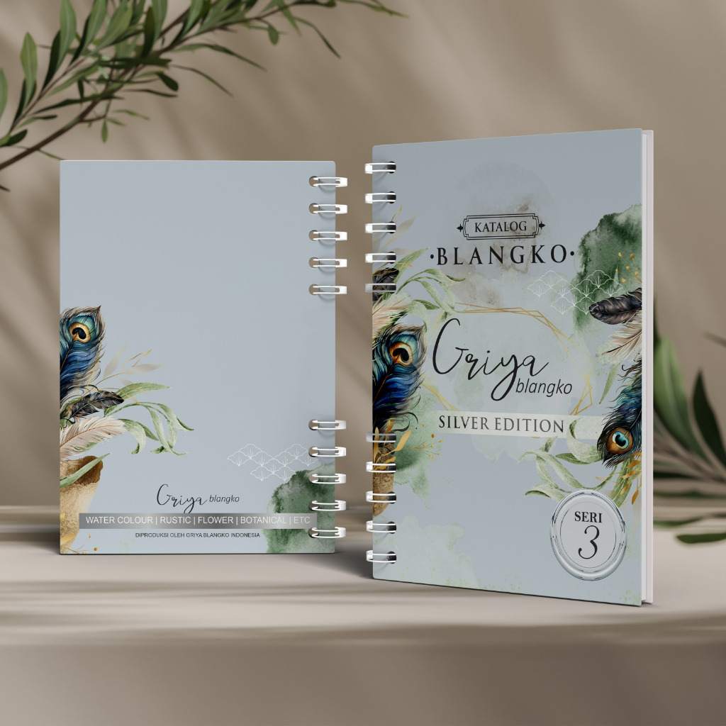 KATALOK GRIYA SILVER SERI 3 | KATALOK UNDANGAN BLANGKO | GRIYA BLANGKO | KATALOK BLANGKO