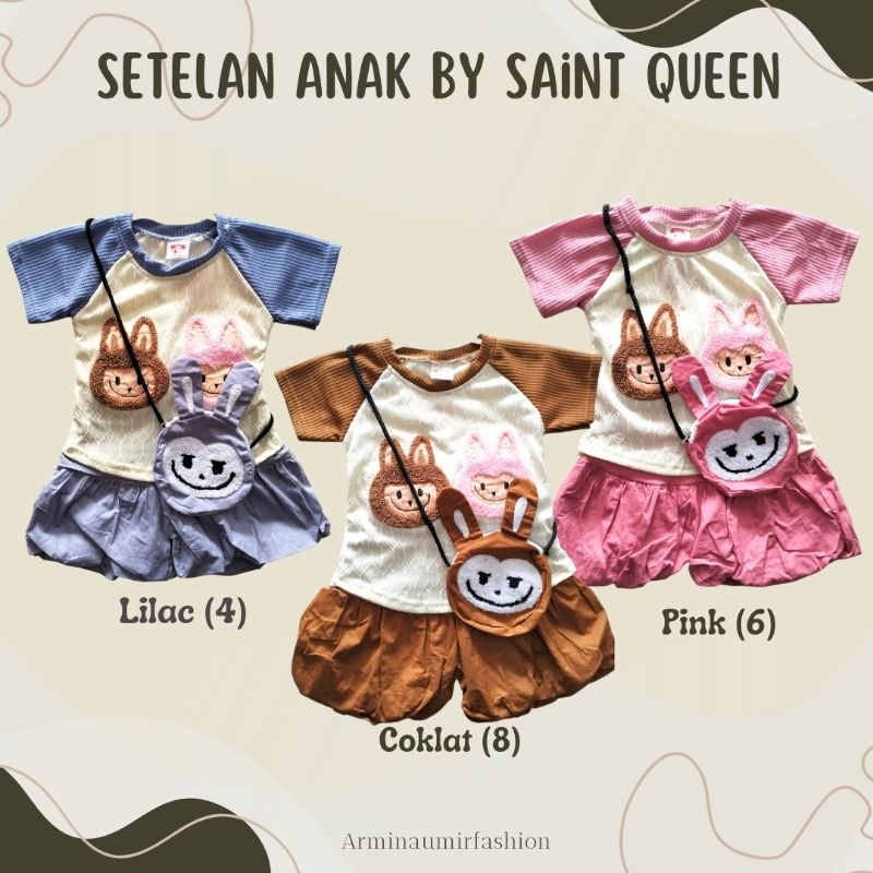 Setelan Anak Celana By Saint Queen