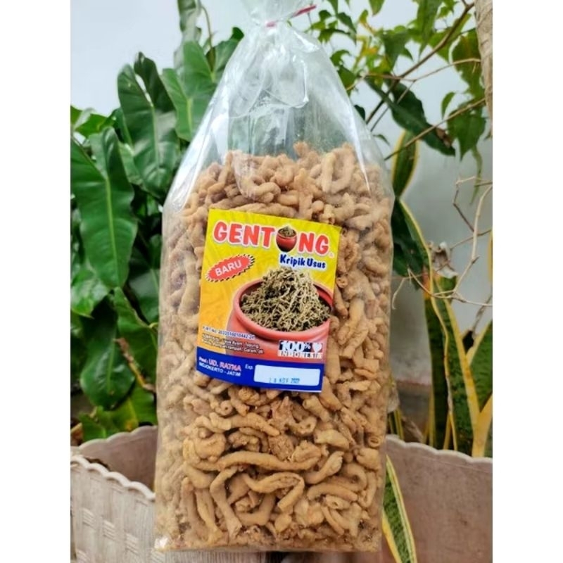 

Kripik usus gentong (Exp MEI 2025) 500 gr gurih renyah TERMURAH Jajanan Lebaran/ Snack Lebaran