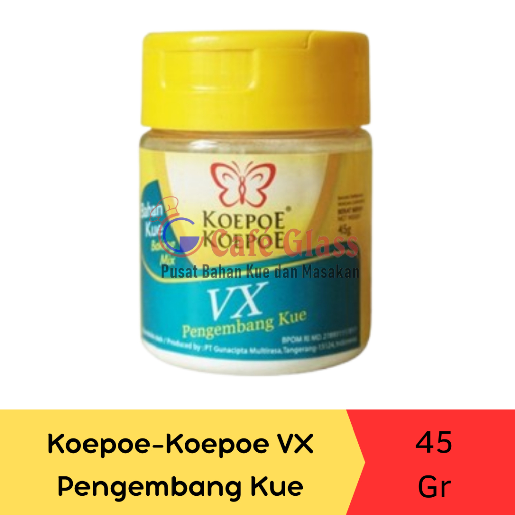 

Koepoe - Koepoe VX Pengembang Kue-45Gr