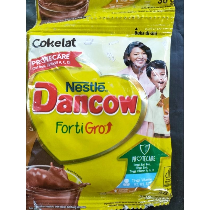 

Cokelat Nestle Dancow Forti Gro 38g kemasan sachet