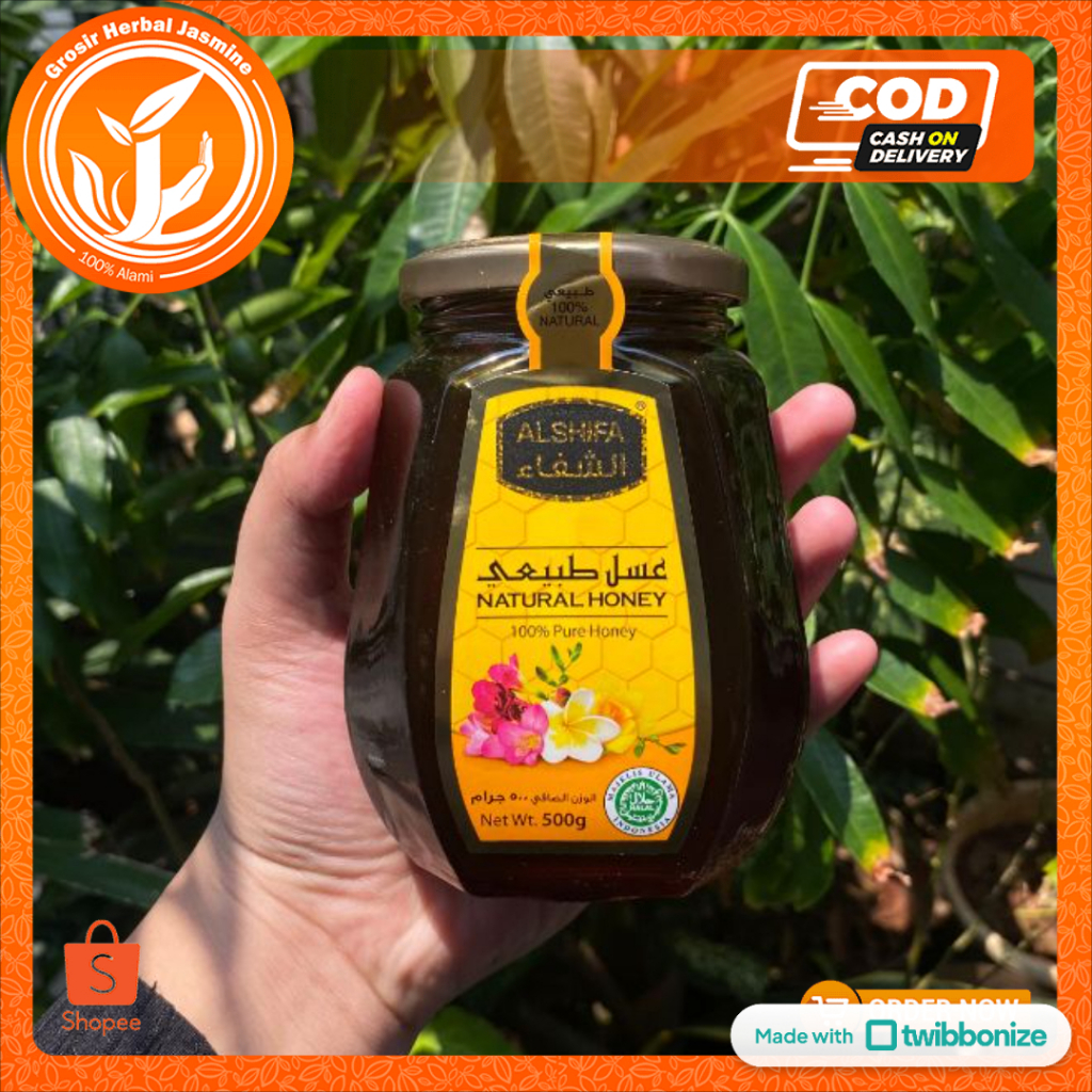 Madu Arab Al-Shifa 500gram / Madu Asli Al Shifa / Original 500gr