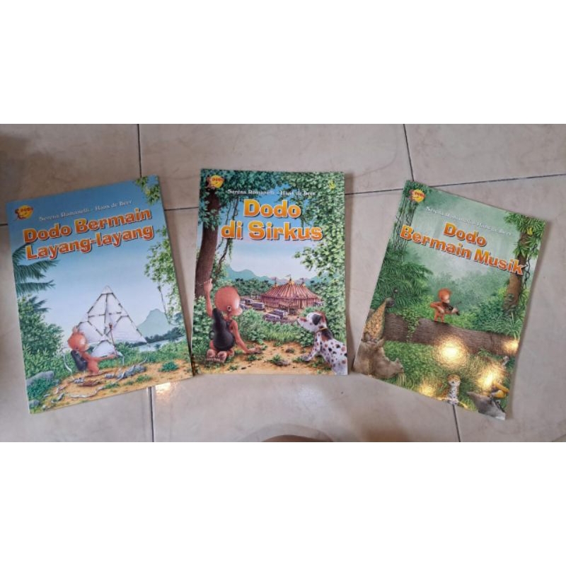 Preloved Buku Cerita Anak "Dodo Si Monyet" (cek deskirpsi)