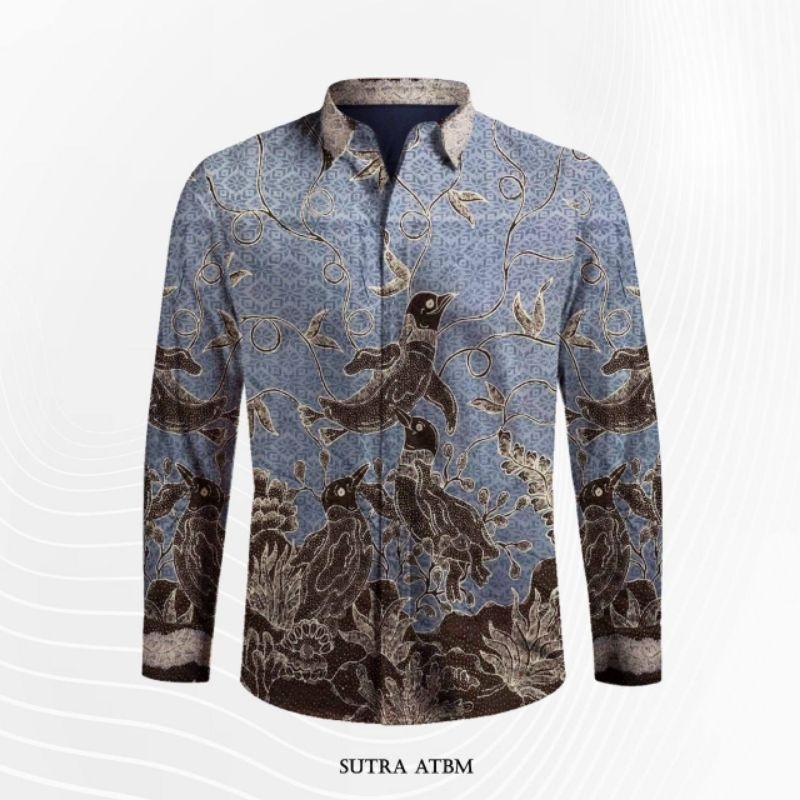Batik Andini | Bahan Kemeja Batik Tulis Sutra ATBM baron