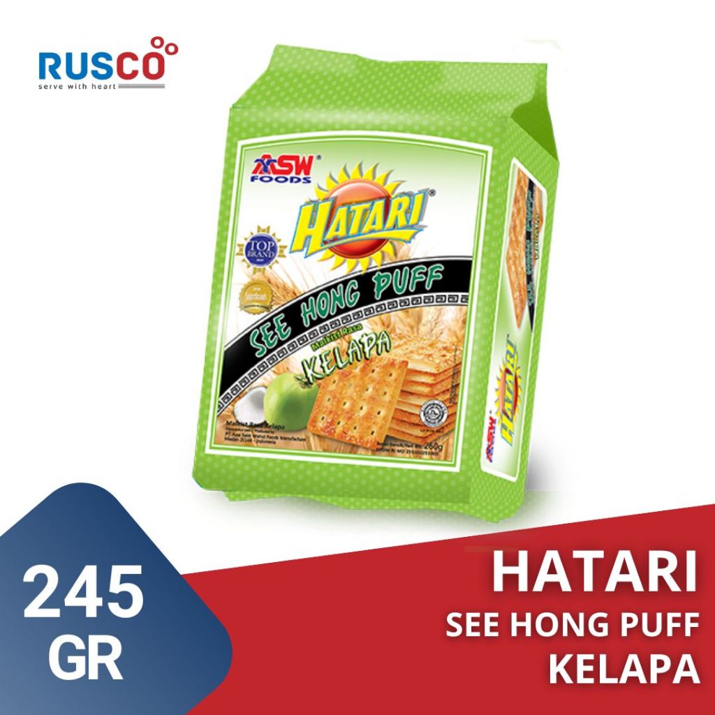 

HATARI SEE HONG PUFF KELAPA 245gr - Ruscomart