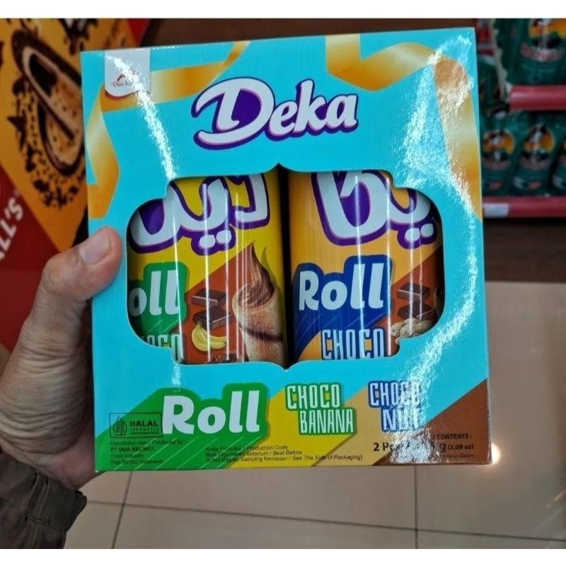 

Paket Hampers Lebaran Deka Wafer Roll isi 2 Kaleng