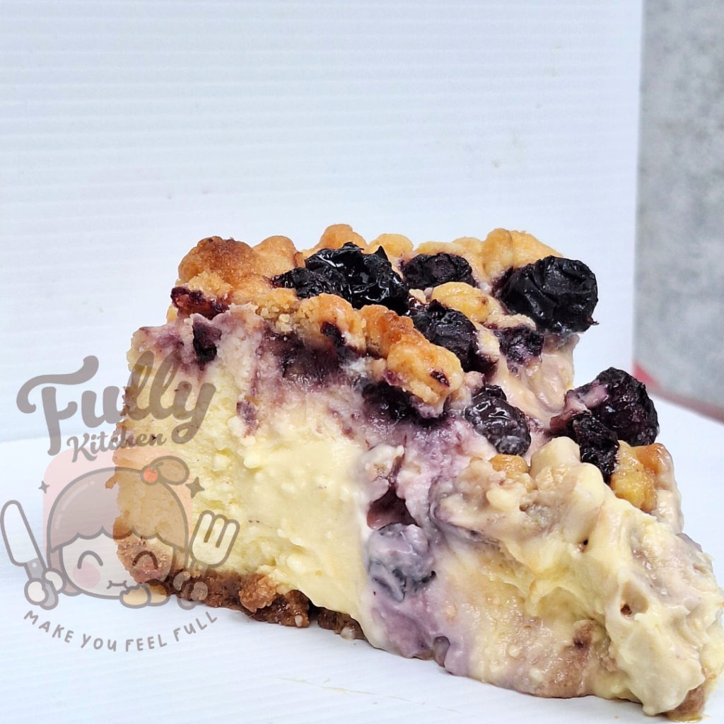 

Fully Kitchen Blueberry Cheesecake Crumble Slice / Cheesecake Blueberry / Cheesecake Slice