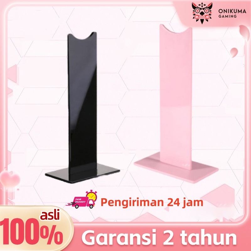 Onikuma ST-1 Stand Gaming Headset Stand Headphone Stand untuk Gamer PC Gaming Aksesoris Desktop Head