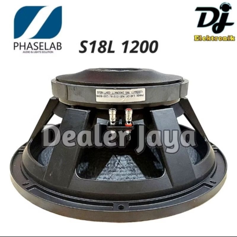 Speaker Komponen Phaselab S18L1200