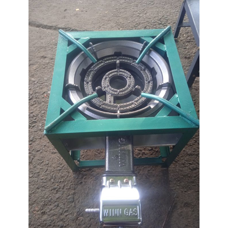 kompor mawar api seribu winn gas plus rangka kaki kompor 40x60