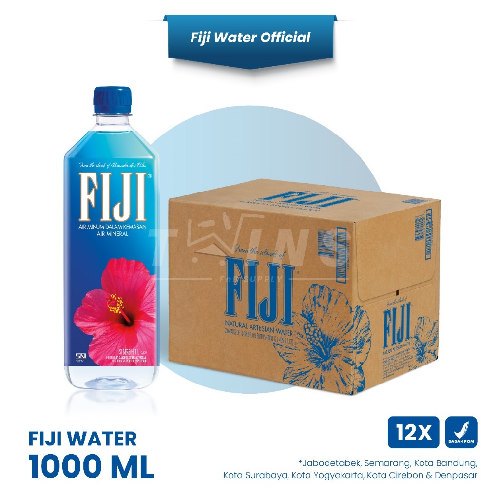 

[INSTANT COURIER] OFFICIAL / FIJI WATER NATURAL ARTESIAN 1L (ISI 12)