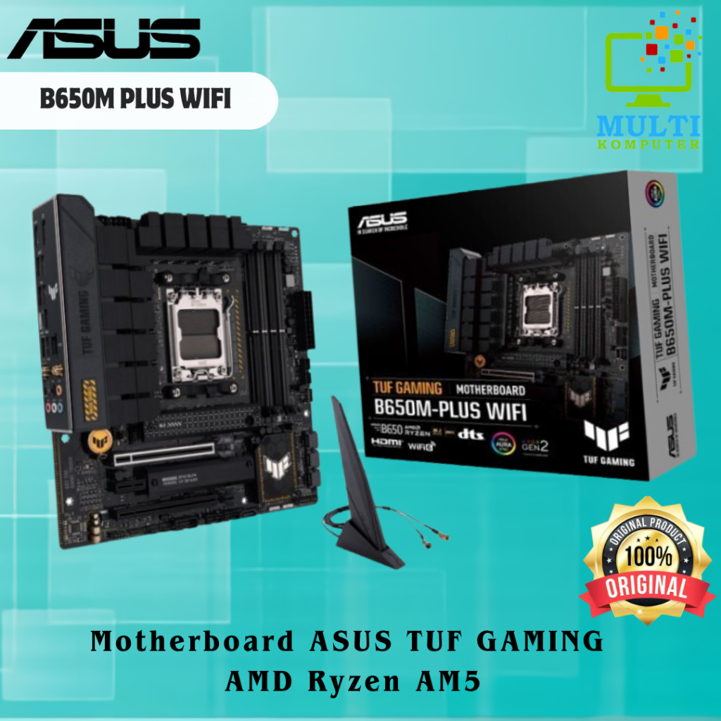 Motherboard ASUS TUF GAMING B650M PLUS WIFI  Motherboard AMD B650 Ryzen AM5