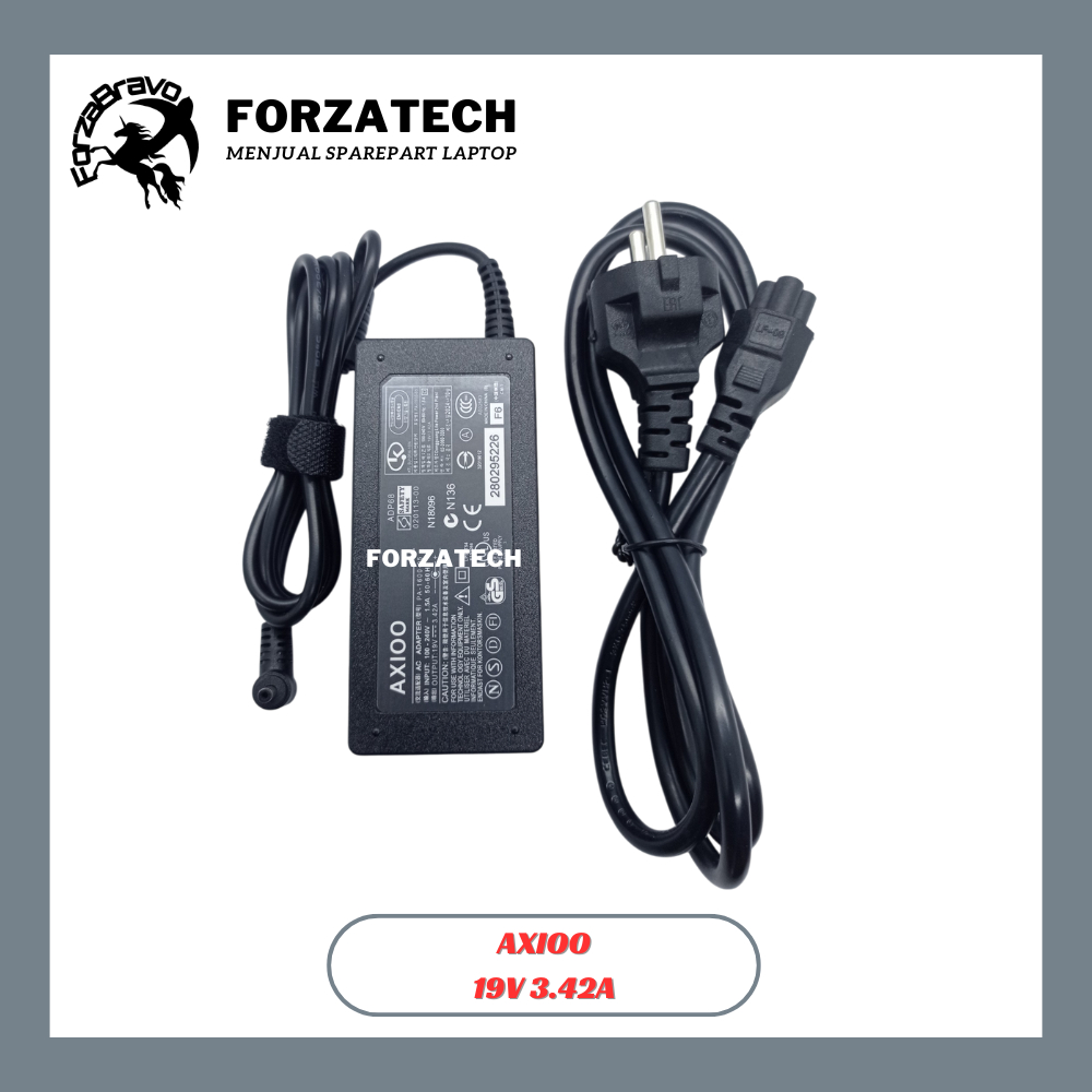 Charger Adaptor Laptop Axioo slimbook 14 r3 19V-3.42A 65W