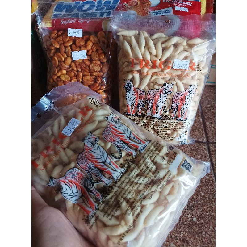 

Bidaran keju triger 200gr