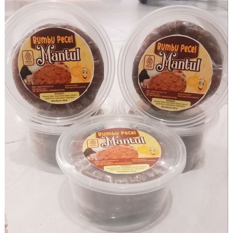 

bumbu pecel/sambel pecel/bumbu kacang
