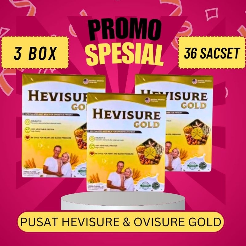 

HEVISURE GOLD SUSU USA UNTUK DIABETES,HEVISURE GOLD MILK-3 BOX
