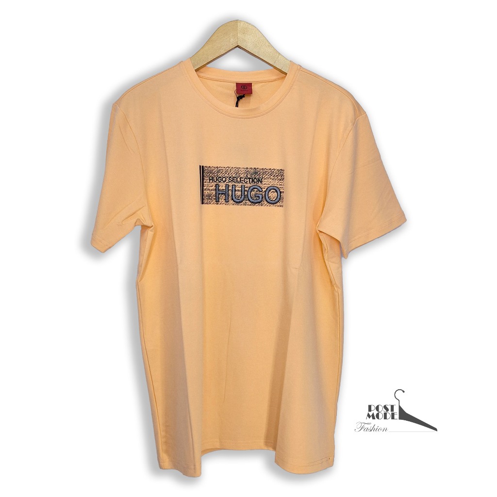 Kaos Oblong Hugo Selection Lengan Pendek Premium