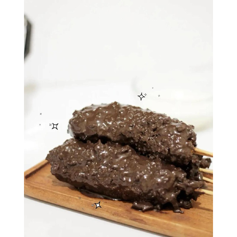 

crunchy banana coklat ovaltime