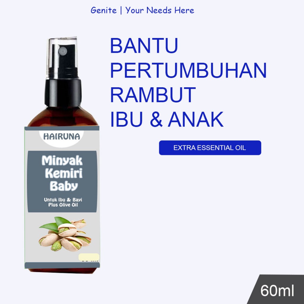 Minyak Kemiri Bayi Minyak Rambut Bayi Penumbuh Rambut Bayi Minyak Rambut Anak Minyak Kemiri Penumbuh