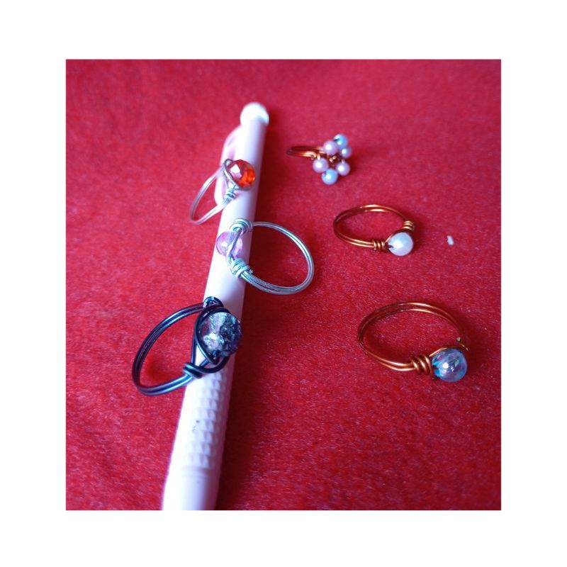 cincin kawat tembaga dan alumunium