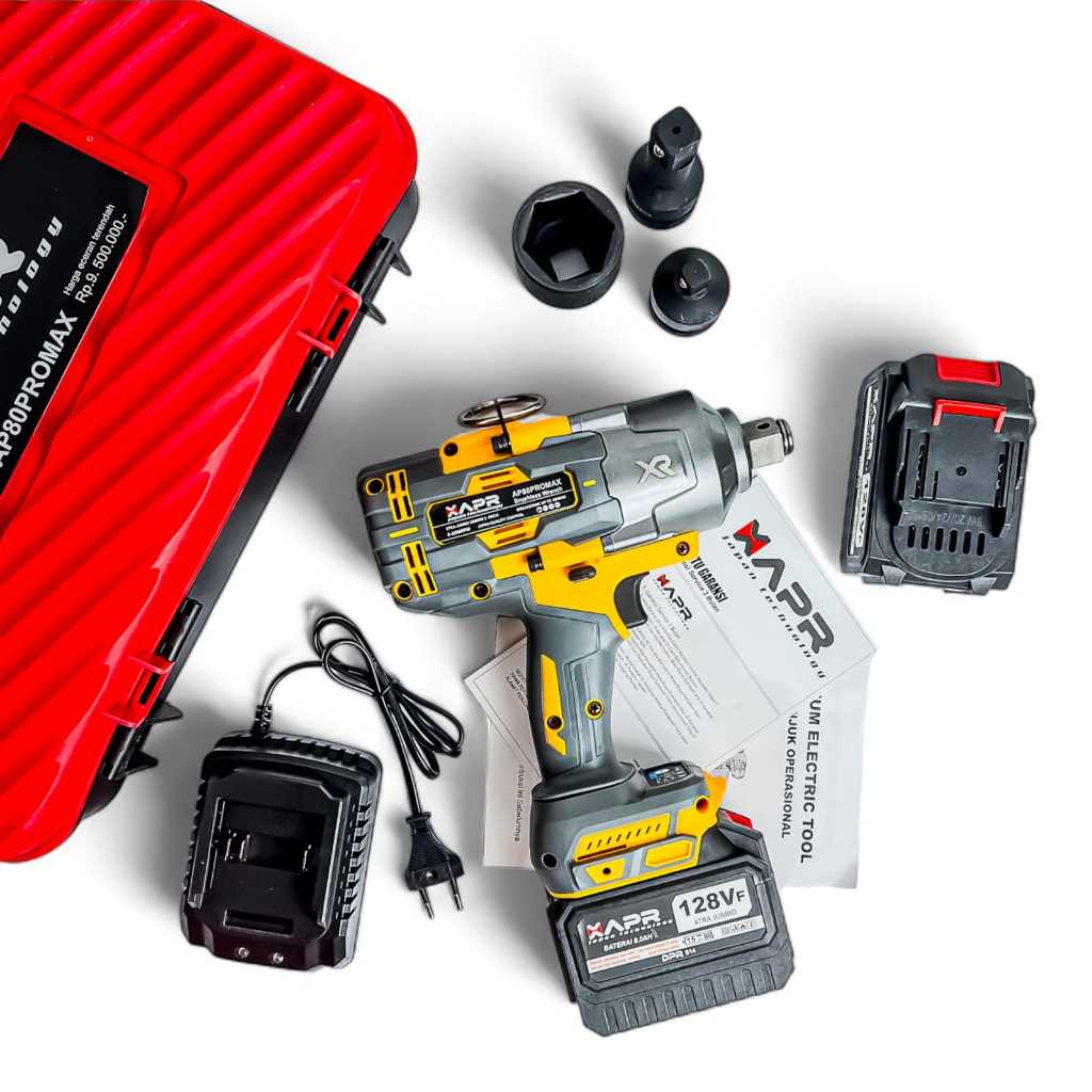 Apr RAJA impact wrench xtra jumbo 3/4inch type AP80 promax 3000NM garansi resmi AP80PROMAX