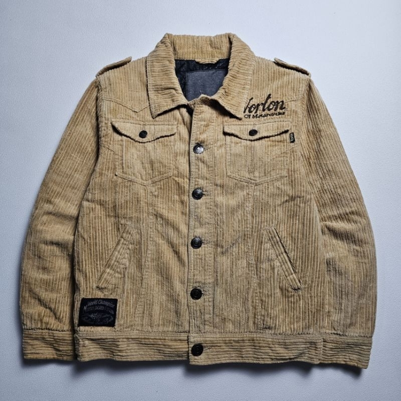 Norton trucker Corduroy insulated jacket