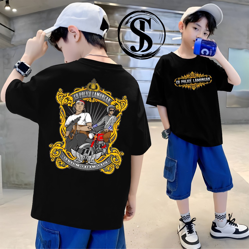 Kaos Anak CB Police lamongan ORIGINAL