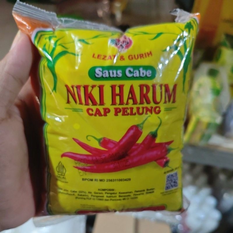 

saos sambel NIKI HARUM 600ml