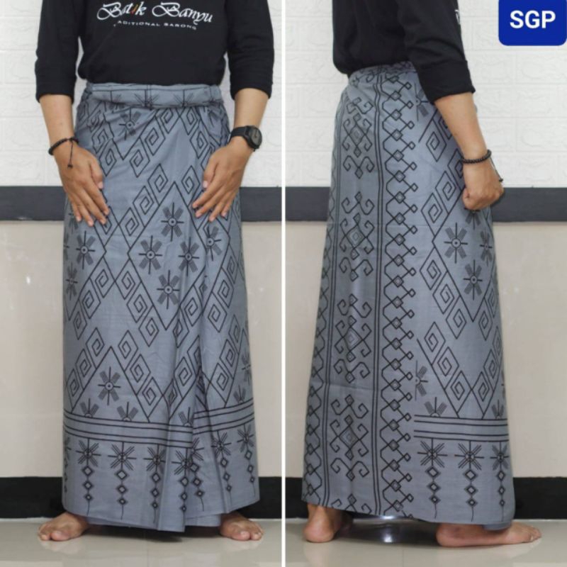Batik Banyu Sarung Printing Sarung Pria Dewasa Untuk Sholat