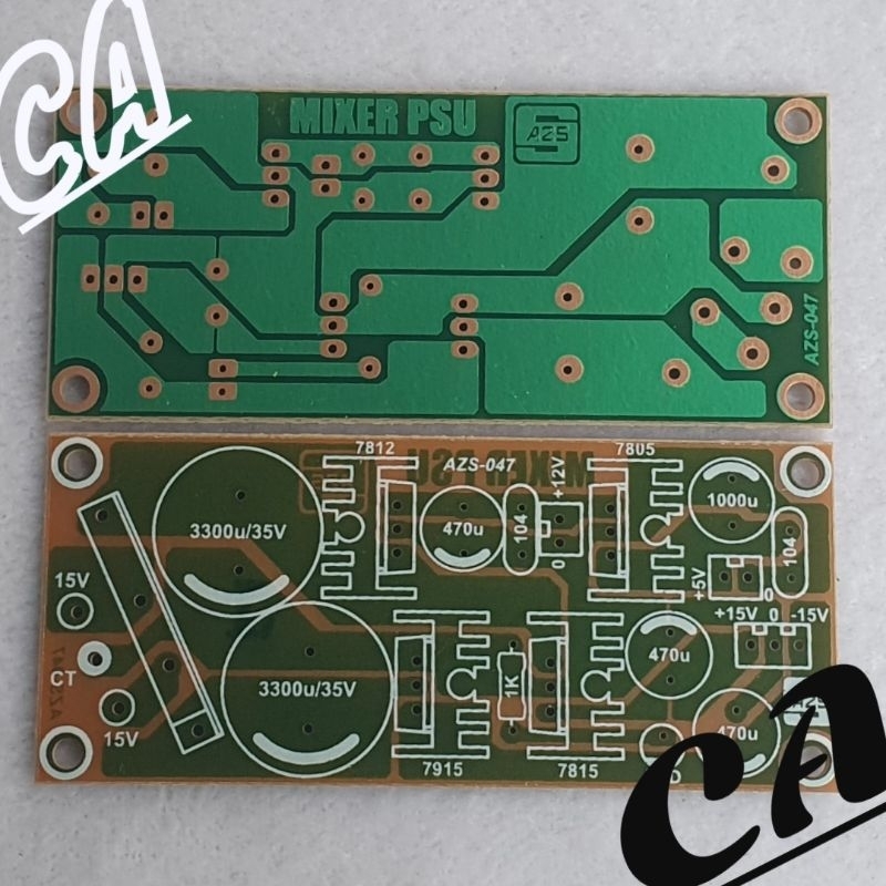 PCB PSU MIXER KOMPLIT OUTPUT BISA SESUAI KEBUTUHAN