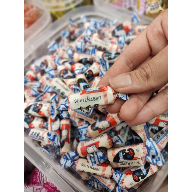 

permen white rabbit import Shanghai TDK HALAL