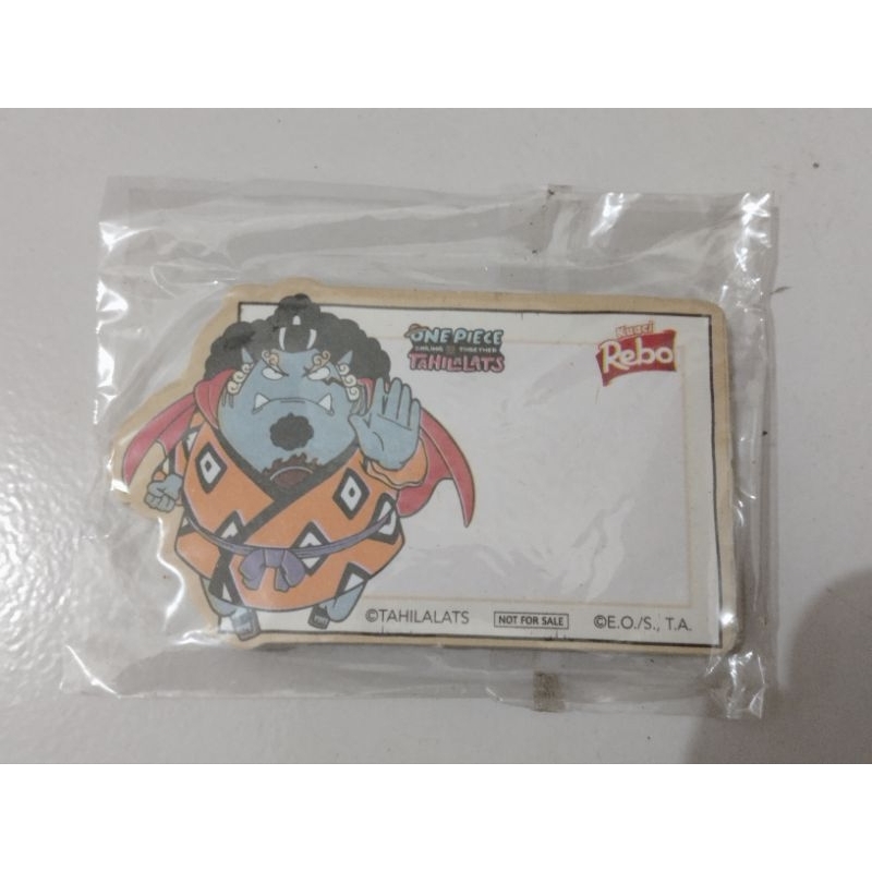 

Mini Notes One Piece x Tahilalats x Kuaci Rebo Special Edition - Jinbei