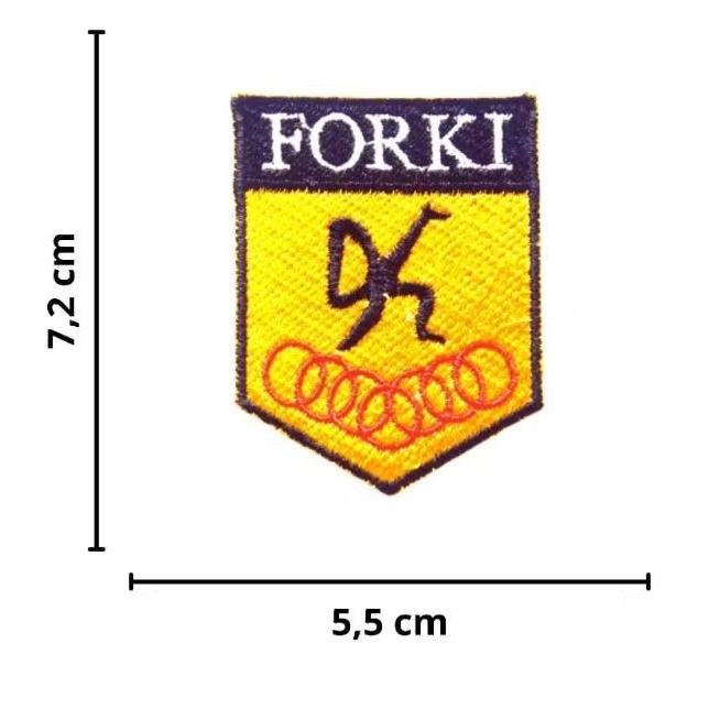 EMBLEM/LOGO FORKI KARATE BORDIR