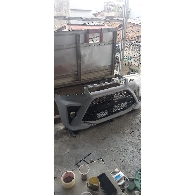bemper depan custom agya grandmax