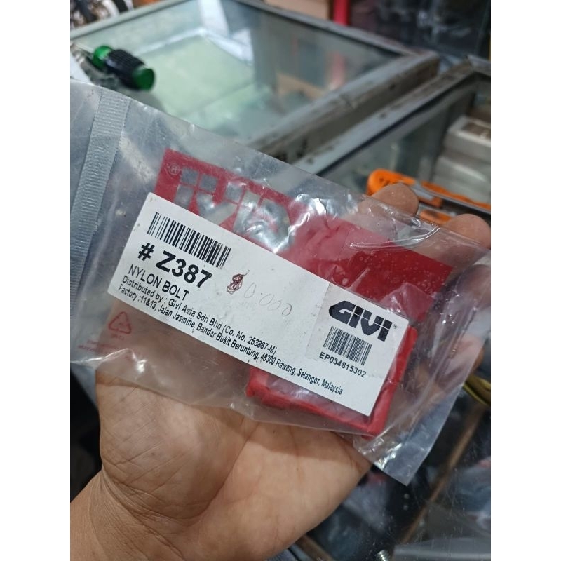 nylon lock givi e21 sparepart box givi original produk faqihmotoshop faqih motoshop