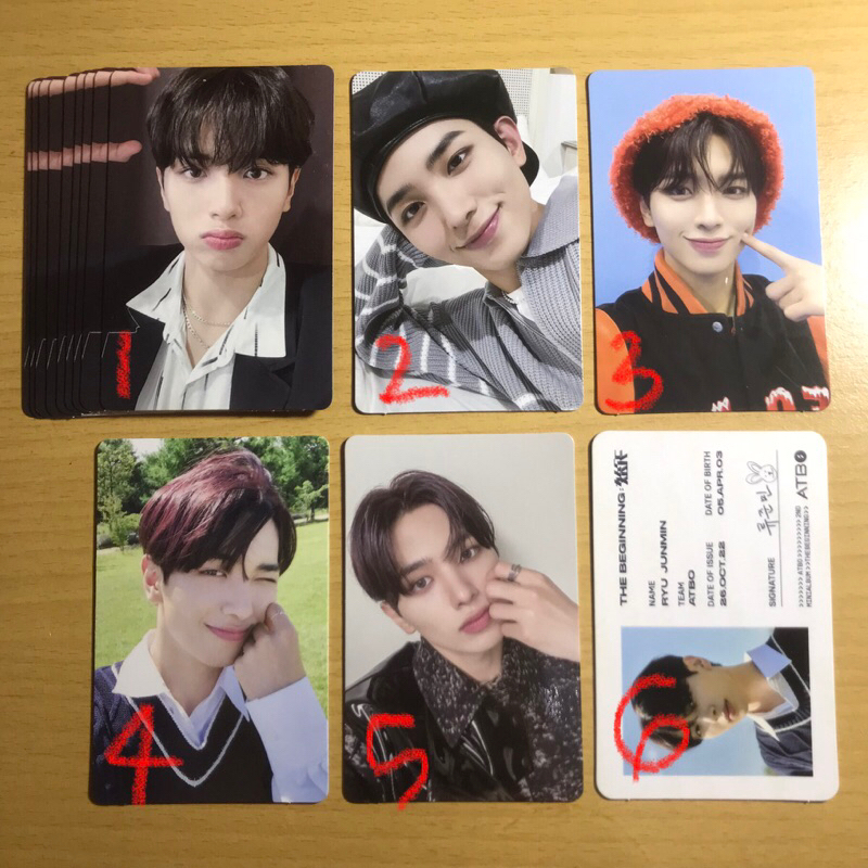 [BACA DESKRIPSI] Ready Stock PC Photocard Junmin ATBO
